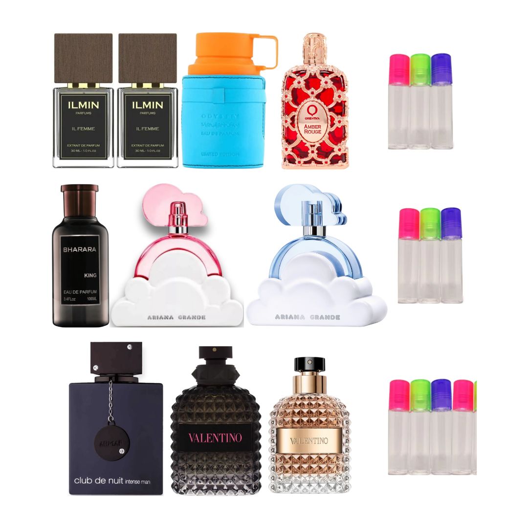 COMBO PARFUMISTA 10 PERSONAS+10 PROBADOR